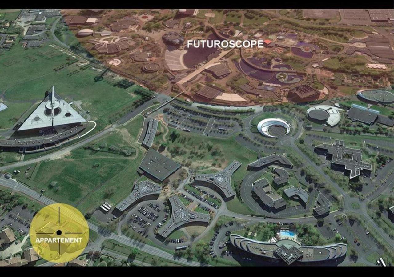 Futurostudio - Appart Hotel Futuroscope Nintendo - Site Du Futuroscope - Poitiers Jaunay-Clan Eksteriør billede